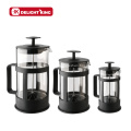 Hitzebeständiger French Press Topf aus Glas